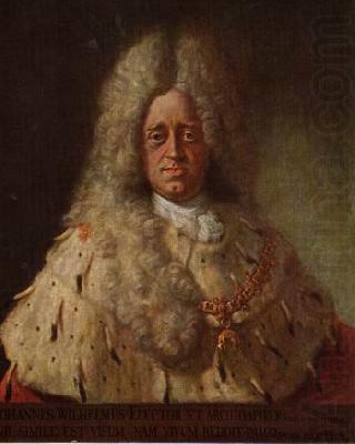 unknow artist Portrait of Johann Wilhelm, Elector Palatine china oil painting image